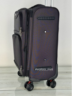 Тканевый чемодан Tourist 903 - ручная кладь - черный