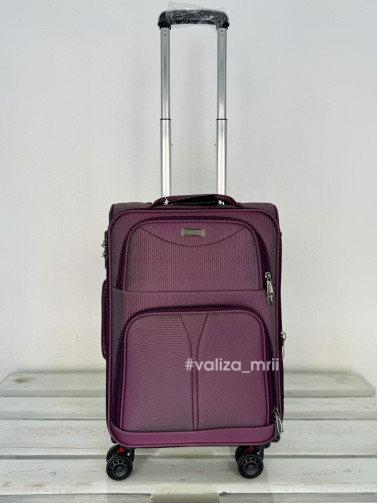 Тканевый чемодан Tourist 903 - ручная кладь - фиолетовый