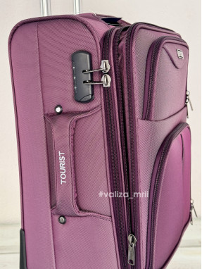 Тканевый чемодан Tourist 903 - ручная кладь - фиолетовый