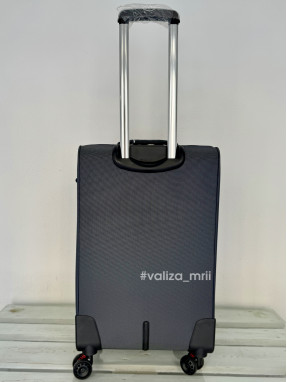 Тканинна валіза Tourist 903 - середній розмір - синій