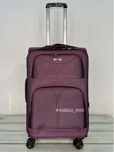 Тканинна валіза Tourist 903 - середній розмір - фіолетовий