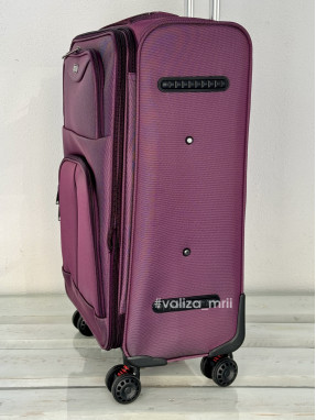 Тканинна валіза Tourist 903 - середній розмір - фіолетовий