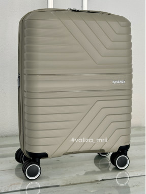 Чемодан American Tourister Flytwist - ручная кладь - бежевый