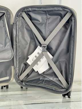 Чемодан American Tourister Flytwist - ручная кладь - бежевый