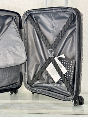 Чемодан American Tourister Flytwist - ручная кладь - черный