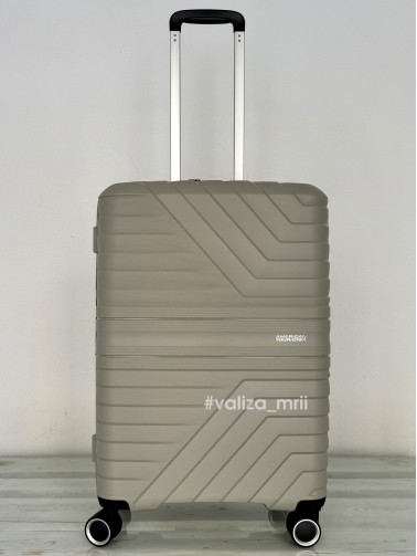 Валіза American Tourister Flytwist - середній розмір - бежевий