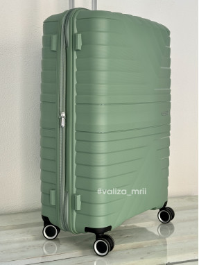 Чемодан American Tourister Flytwist - большой размер - зеленый