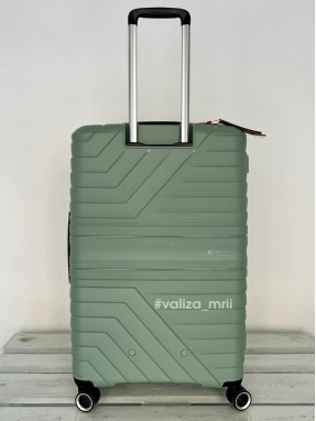 Чемодан American Tourister Flytwist - большой размер - зеленый