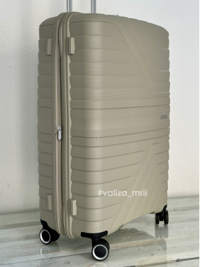 Валіза American Tourister Flytwist - великий розмір - бежевий