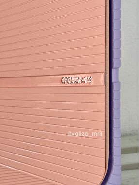 Чемодан American Tourister Airconic ICY LILAC/PEACH