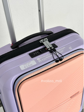 Чемодан American Tourister Airconic ICY LILAC/PEACH