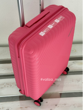 Чемодан American Tourister Diablast - ручная кладь - кораловый