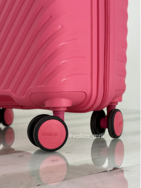 Чемодан American Tourister Diablast - ручная кладь - кораловый