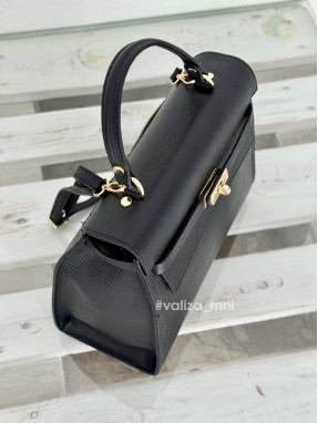 Сумка шкіряна Італія - 03499 - чорний