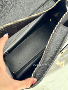 Сумка шкіряна Італія - 03499 - чорний