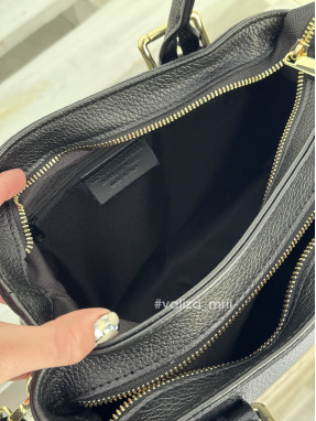 Сумка из натуральной кожи Италия - 03906 - черный