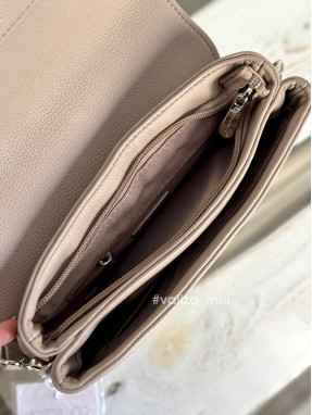 Сумка-клатч David Jones 6919 из качественной екокожи - бежевый