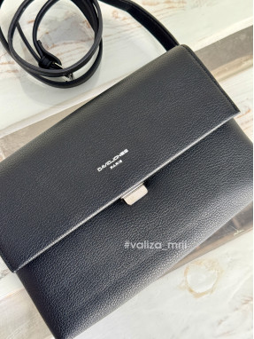 Сумка-клатч David Jones 6919 з якісної екошкіри - чорний