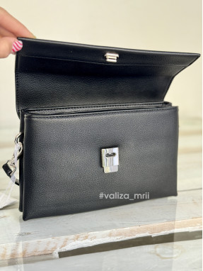 Сумка-клатч David Jones 6919 з якісної екошкіри - чорний