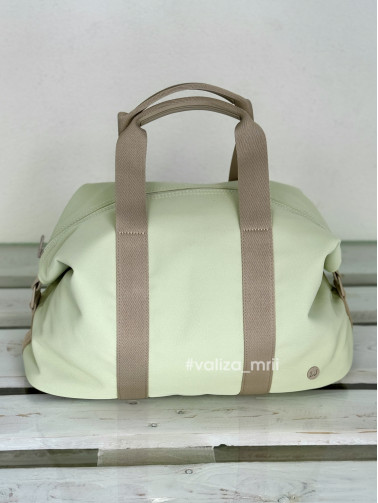 Дорожня сумка вмістка David Jones CM7571 - світло-зелений