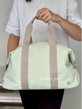 Дорожня сумка вмістка David Jones CM7571 - світло-зелений