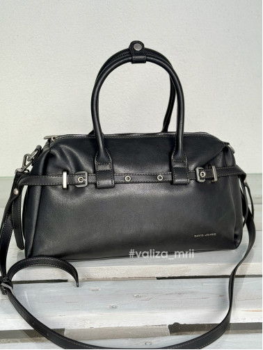 Стильна жіноча сумка з екошкіри David Jones CM7699 - чорний