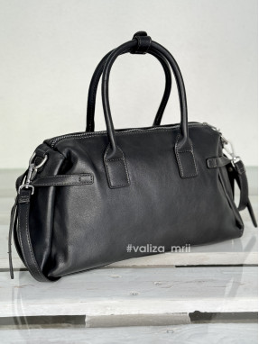 Стильна жіноча сумка з екошкіри David Jones CM7699 - чорний
