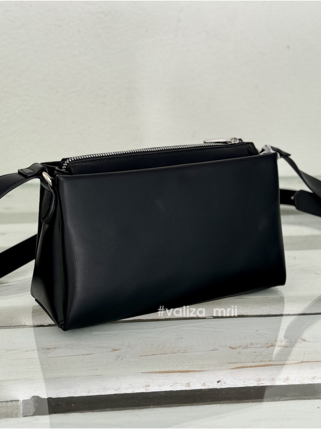 Жіноча сумка з екошкіри David Jones CM7815 - чорний — купити у