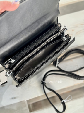 Сумка крос-боді з екошкіри 9308 - чорний