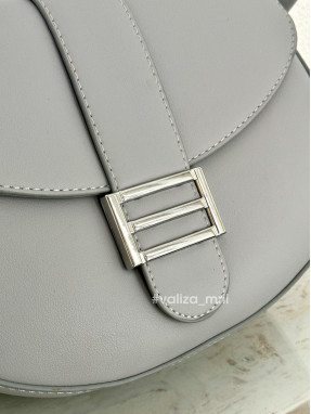 Сумка крос-боді з екошкіри 9396 - сірий