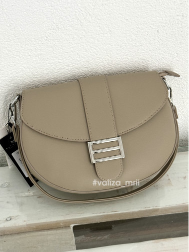 Сумка крос-боді з екошкіри 9396 - мокко