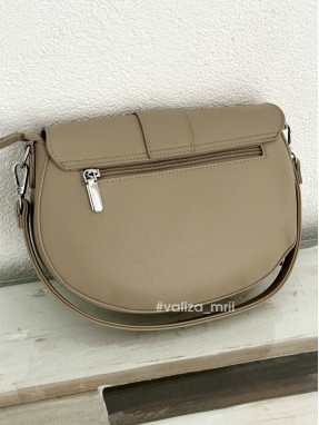 Сумка крос-боді з екошкіри 9396 - мокко