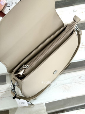 Сумка крос-боді з екошкіри 9396 - мокко