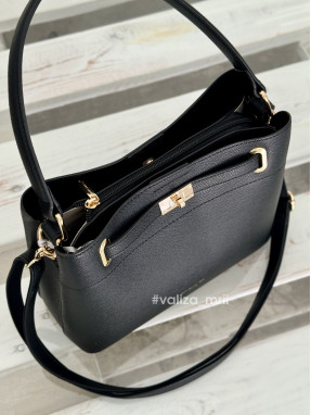 Жіноча сумка з екошкіри David Jones CM6829-3 - чорний