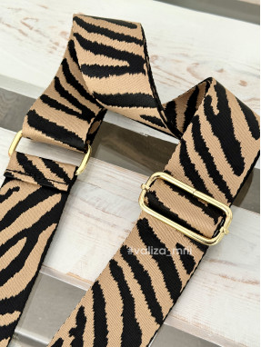 Ремешок для сумки Virginia Conti F_animal_gold - тауп