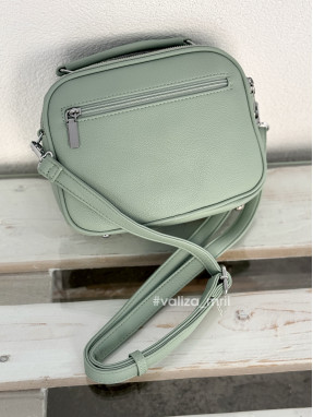 Крос-боді з якісної екошкіри Alex Mia 8397 - зелений