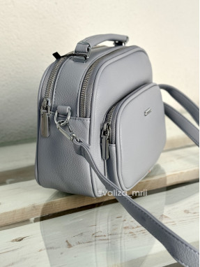 Крос-боді з якісної екошкіри Alex Mia 8397 - блакитний