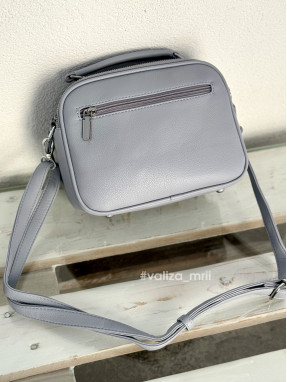 Крос-боді з якісної екошкіри Alex Mia 8397 - блакитний