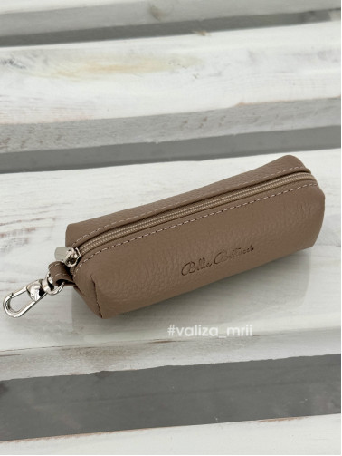 Ключница из натуральной кожи Bella Bertucci 207 - бежевый