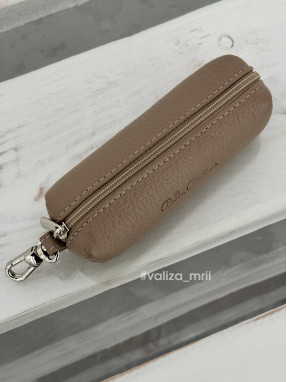 Ключница из натуральной кожи Bella Bertucci 207 - бежевый