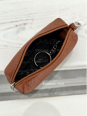 Ключниця із натуральної шкіри Bella Bertucci 207 - рудий