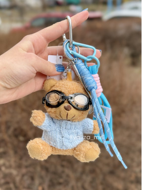 Брелок прикраса на сумку або рюкзак - BRteddy - Блакитний
