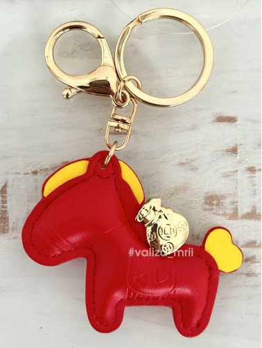 Брелок украшение на сумку или рюкзак - BRpony - Красный