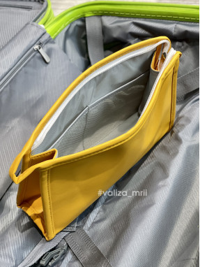 Яркая косметичка - желтый