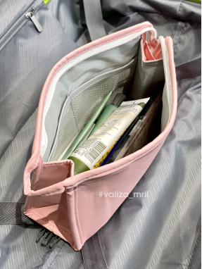 Яркая косметичка - розовый