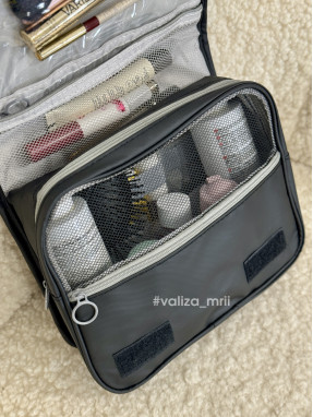 Подвесная косметичка 0033 - черная