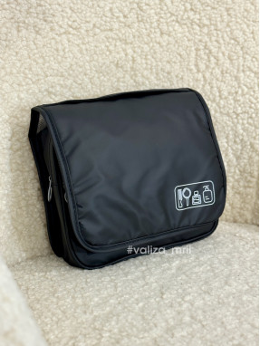 Подвесная косметичка 0033 - черная