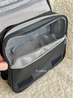 Подвесная косметичка 0033 - черная