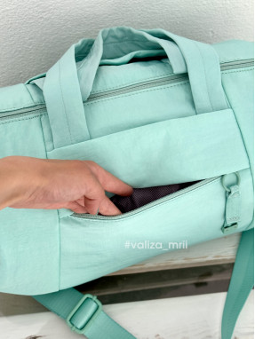 Універсальна дорожня сумка David Jones 7375 - м'ятний