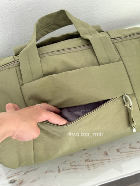 Універсальна дорожня сумка David Jones 7375 - фісташка